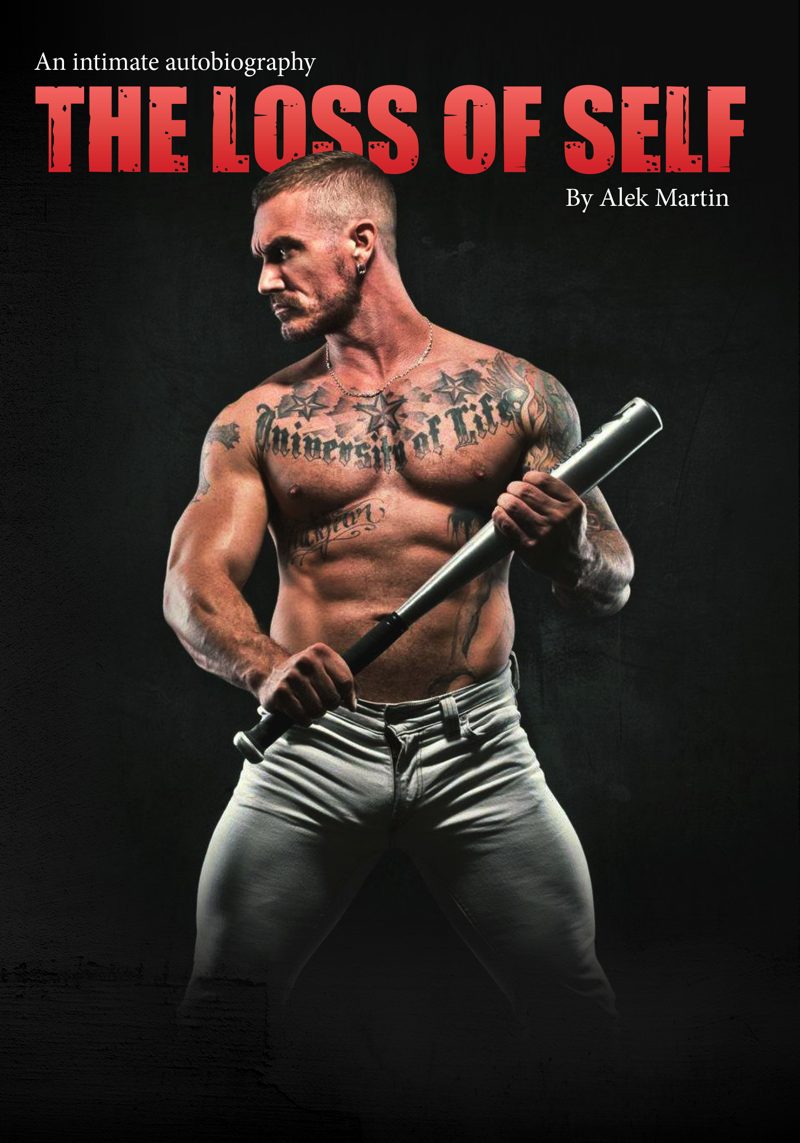 The Loss of Self — an intimate autobiography by Alek Martin, book cover